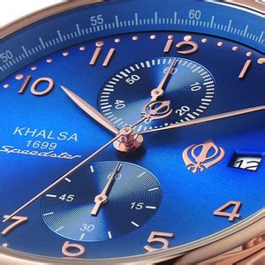 khalsa sea blue watch.